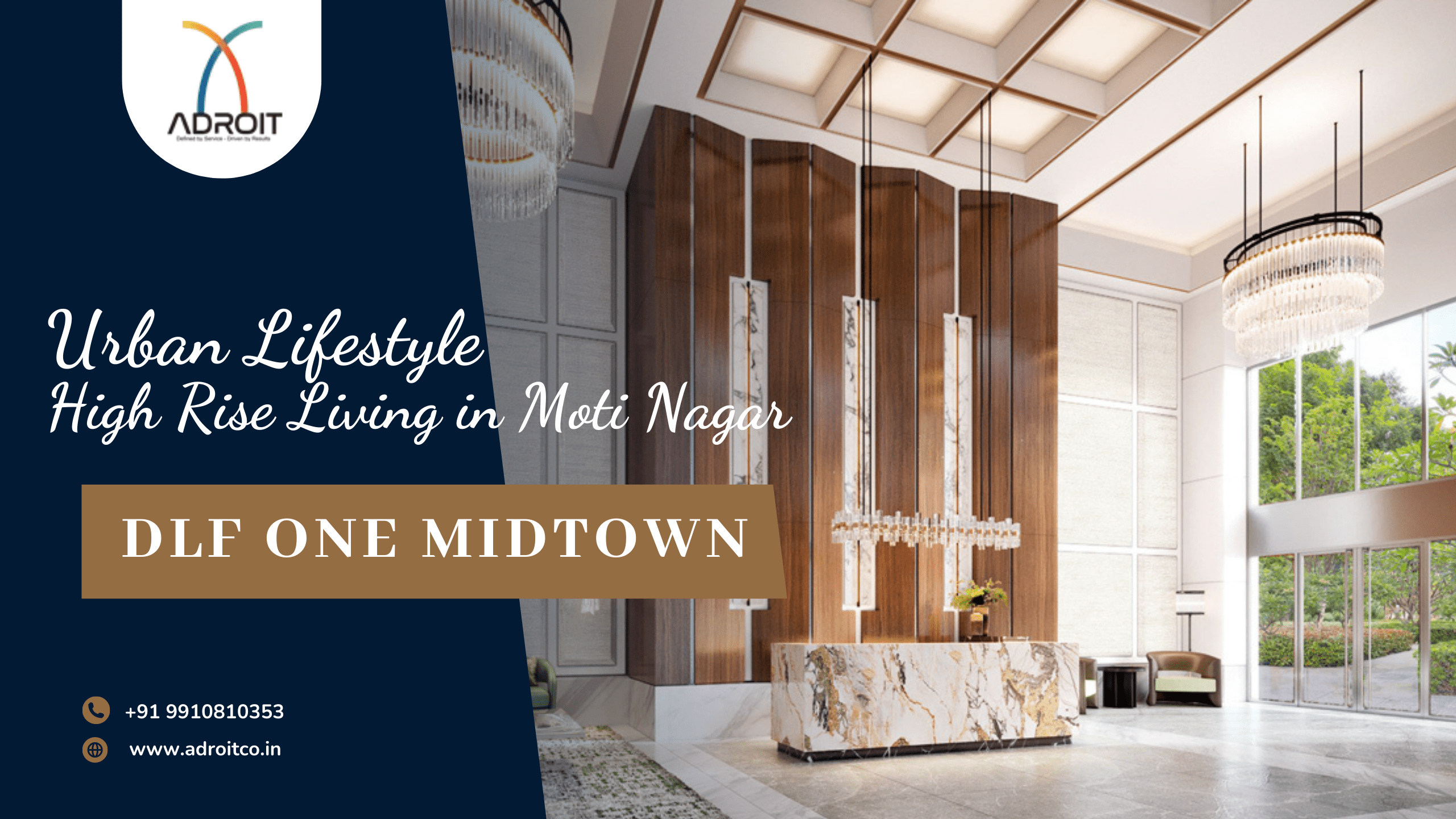 DLF One Midtown top properties in Delhi.